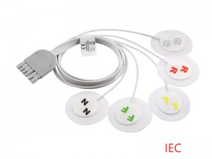 Disposable Adult/Pediatric Pre-wires ECG Electrode