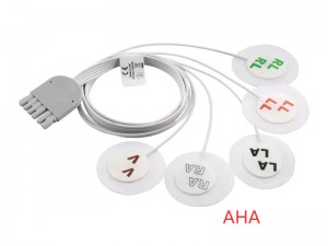 Disposable Adult/Pediatric Pre-wires ECG Electrode