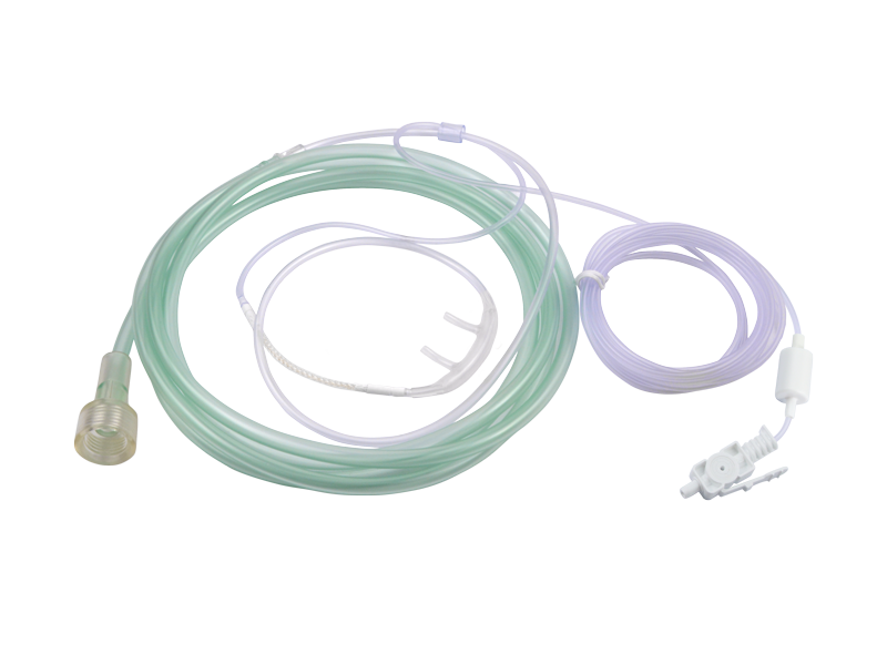 Philips Respironics Compatible CO₂ Sampling Nasal Line For Micro Stream,Pediatric,With O₂,With Dryer