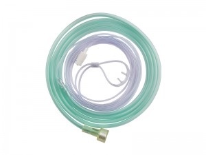 MedLinket Disposable Gas Sampling Nasal Line,Adult,With O₂