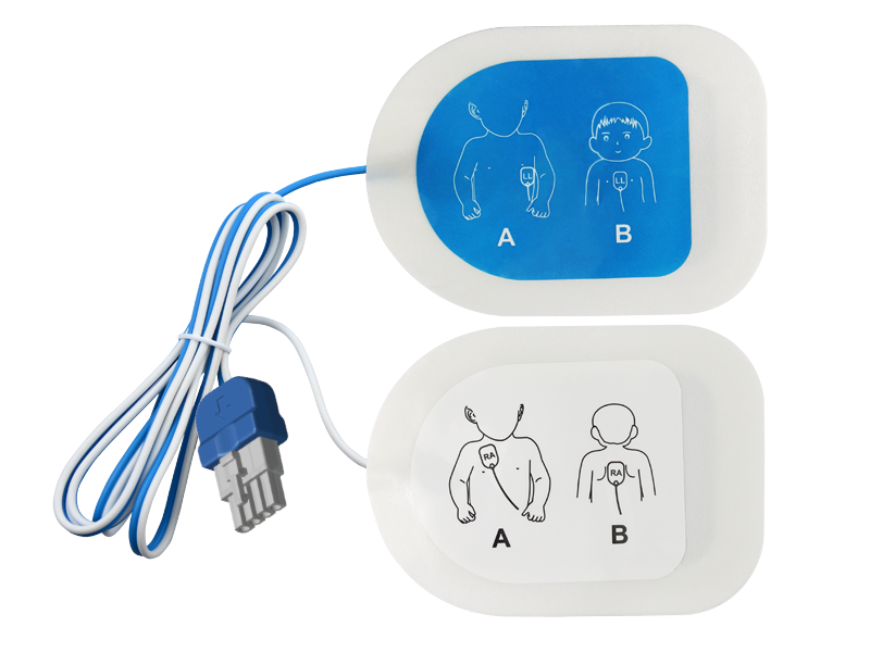 Cmics Medical/Radian Qbio Compatible Pediatric＜25Kg /Infant Disposable Defibrillation Pad