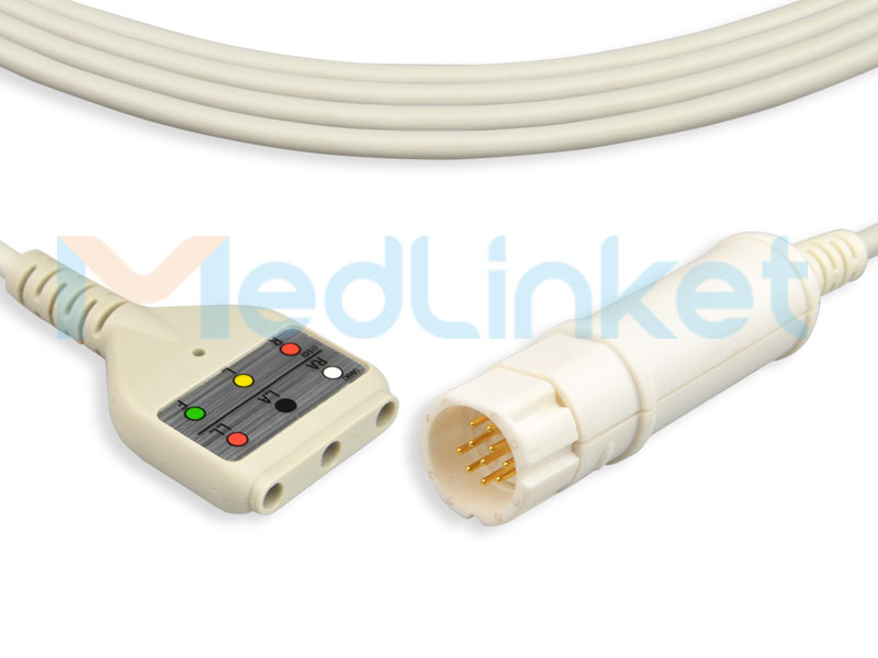 MedLinket Drager/Siemens Compatible ECG Trunk Cables