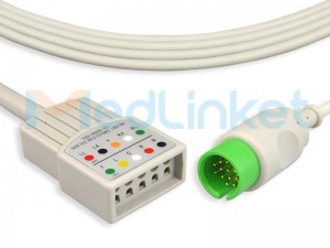 MedLinket SPACELABS Compatible ECG Trunk Cables