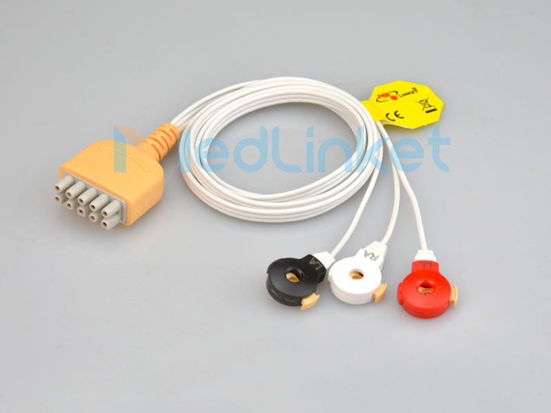 MedLinket GE Compatible Disposable ECG Accessories