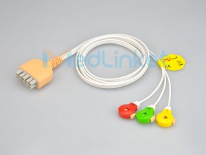 MedLinket GE Compatible Disposable ECG Accessories