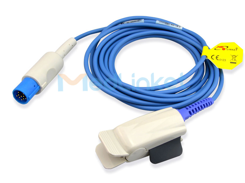 Quality Inspection for Hp/ge Multi-linkihon Kohden –  GE Hellige Compatible Direct-Connect SpO2 Sensor – Med-link