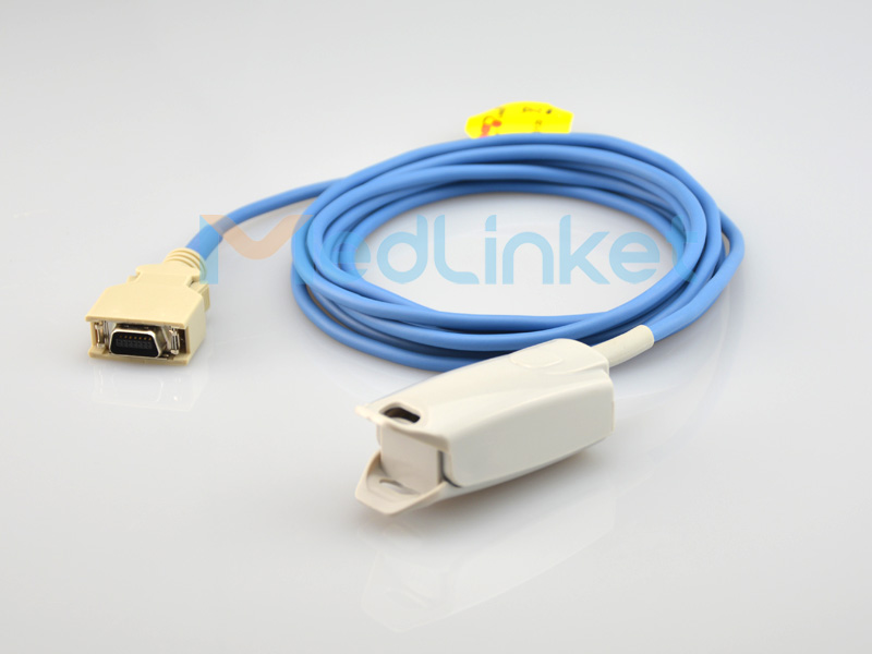 Special Design for Surface Electrode Alligator Clip Cables –  Dolphin/Bionet Compatible Direct-Connect SpO2 Sensor – Med-link