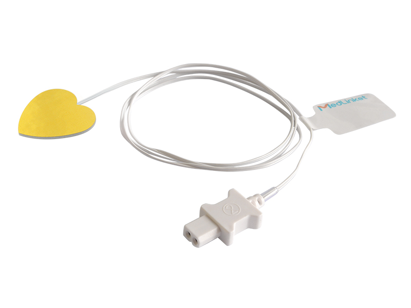 YSI 10K Series Compatible  Disposable Temperature Probe-Adult~Neonate Skin Surface