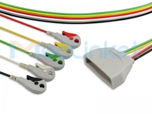 Philips MX40 9803171831 Compatible ECG Telemetry Leadwires