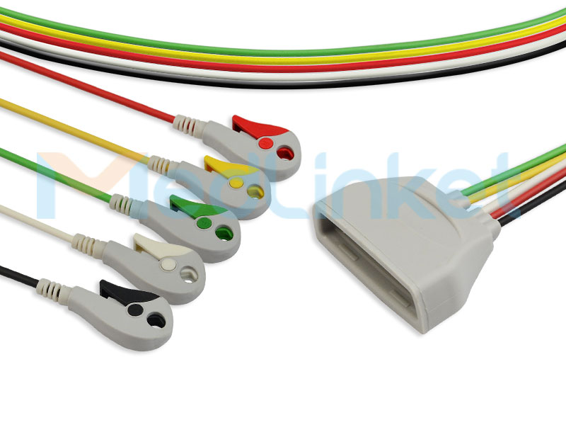 Philips MX40 9803171831 Compatible ECG Telemetry Leadwires